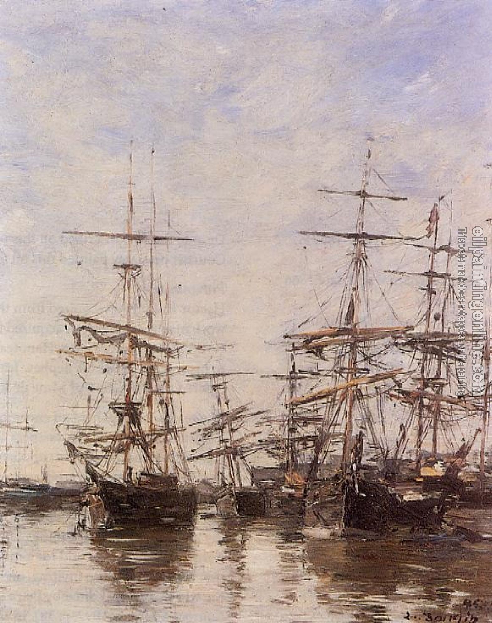 Boudin, Eugene - The Port